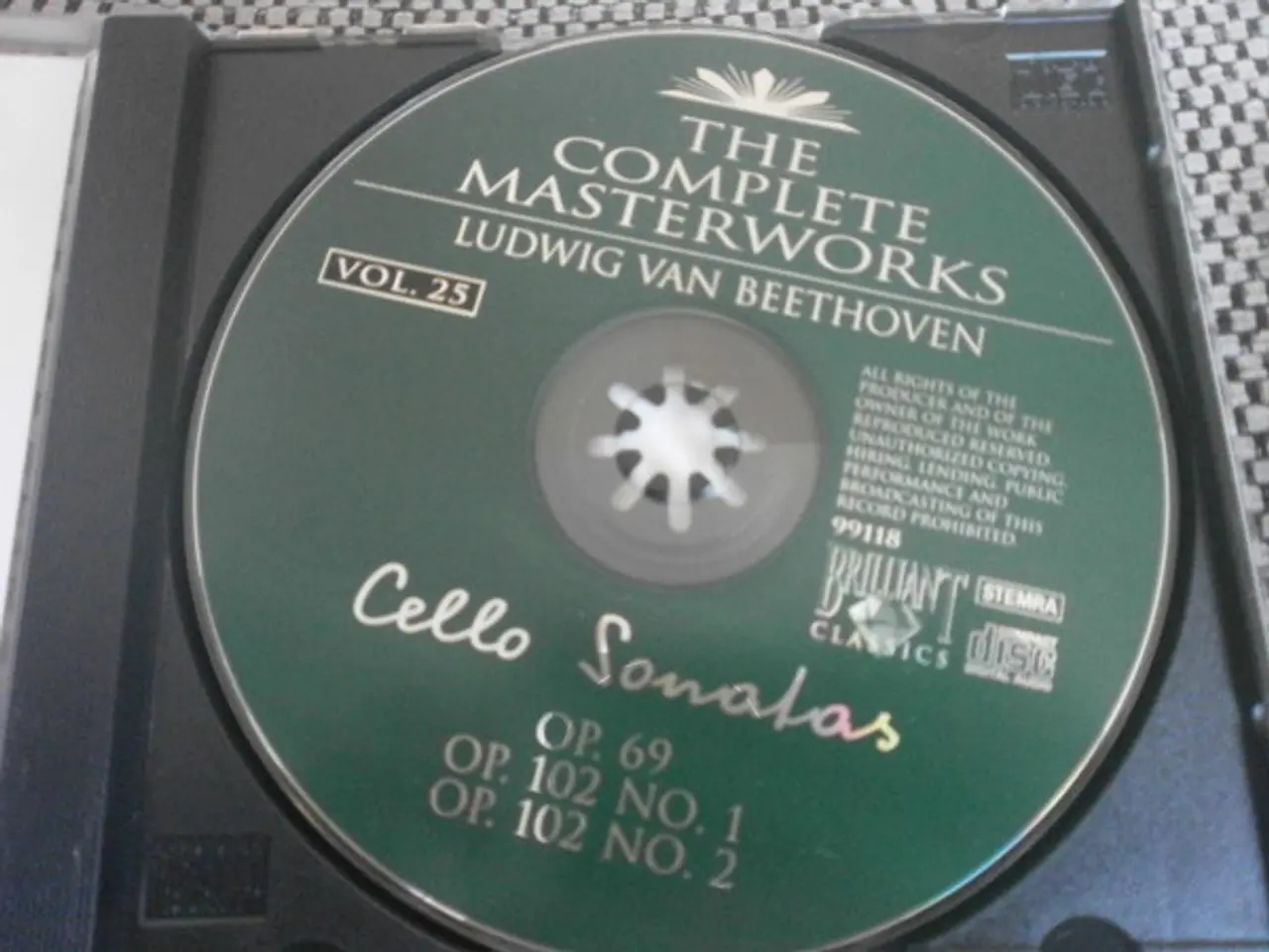 Billede 2 - Ludwig van Beethoven – Cello Sonatas Vol. 25 – CD