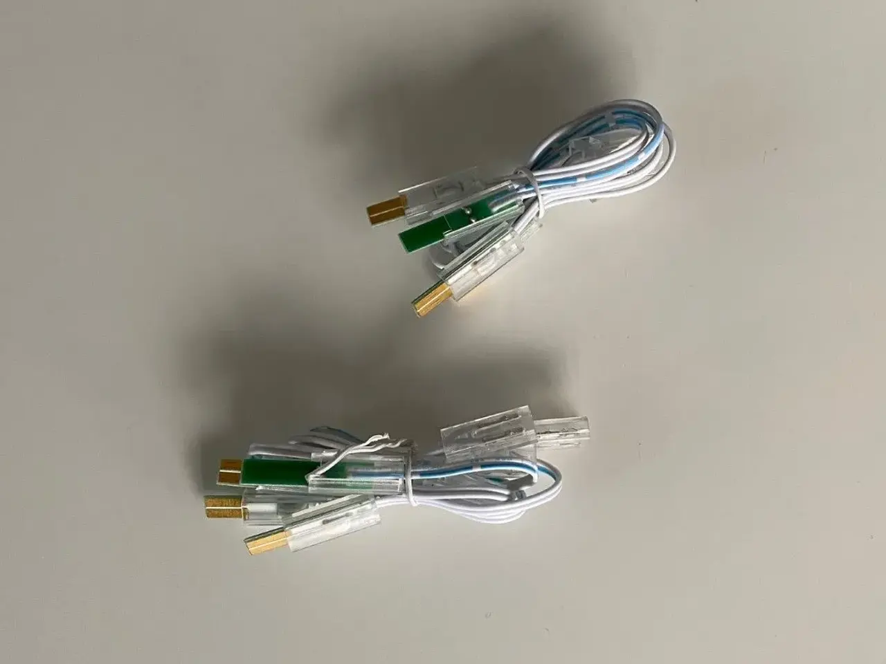 Billede 2 - Ledningssamling med samlestykke til Led skinner