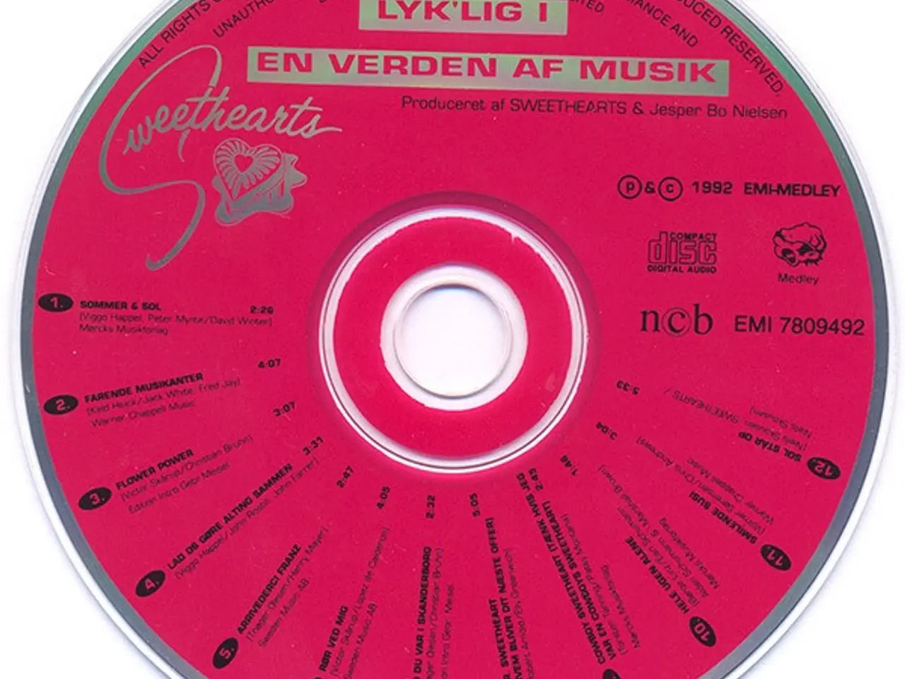 Billede 2 - Sweethearts – Lyk'lig I En Verden Af Musik – CD