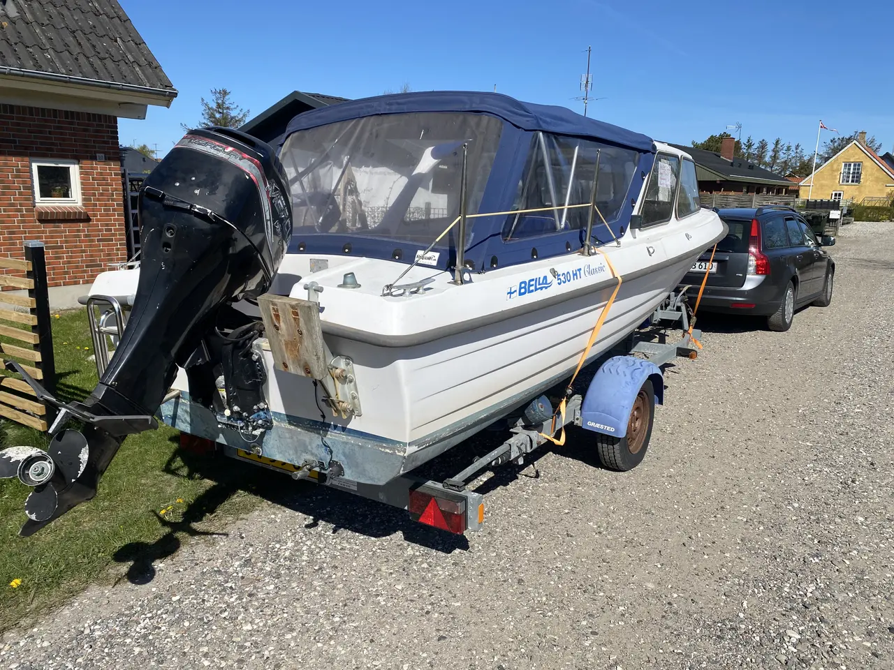 Billede 3 - Bella 530 HT med trailer - Nedsat pris