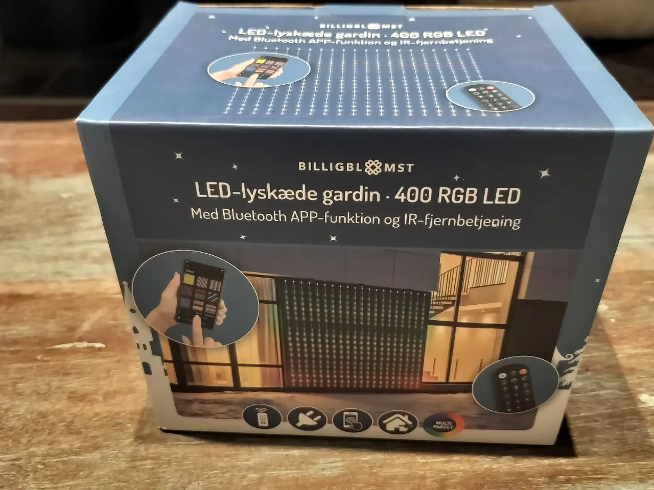 Billede 1 - Lyskæde gardin