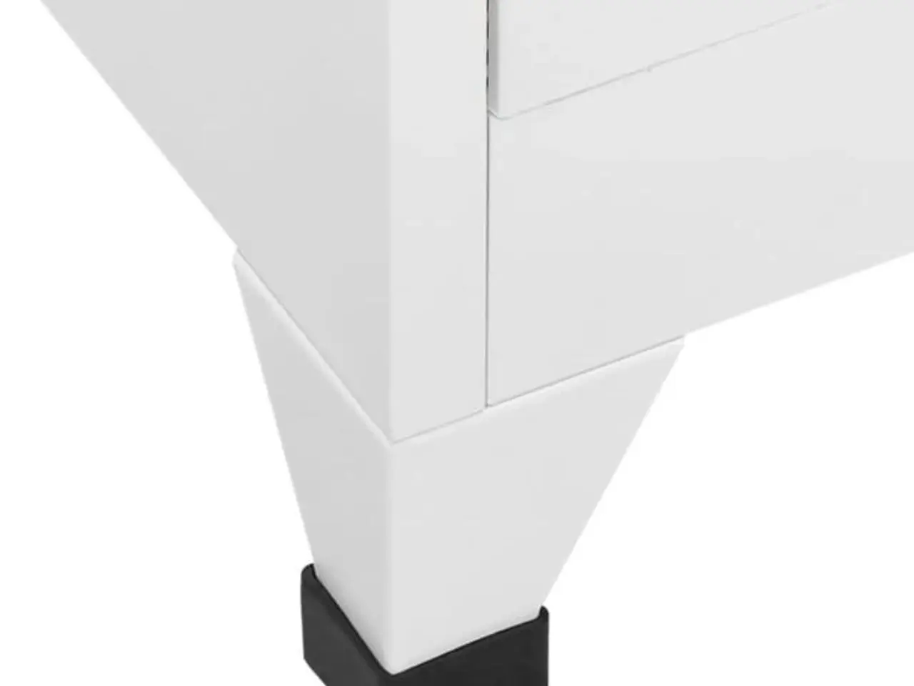 Billede 6 - Lockerskab med fire rum - 38 × 45 × 180 cm, grå stål