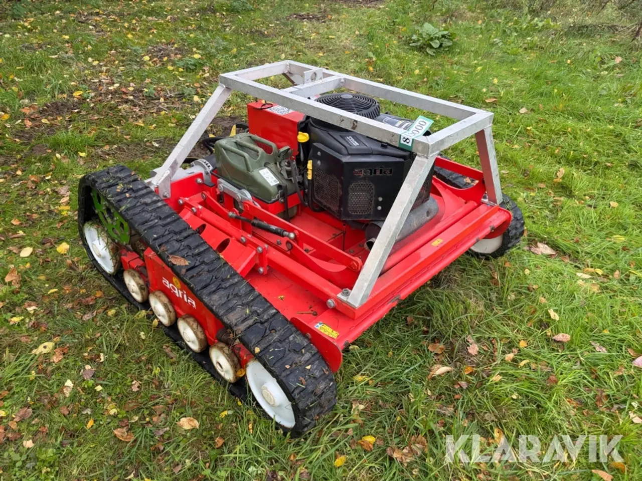 Billede 4 - Skrænteklipper med rotor Agria 9600 111
