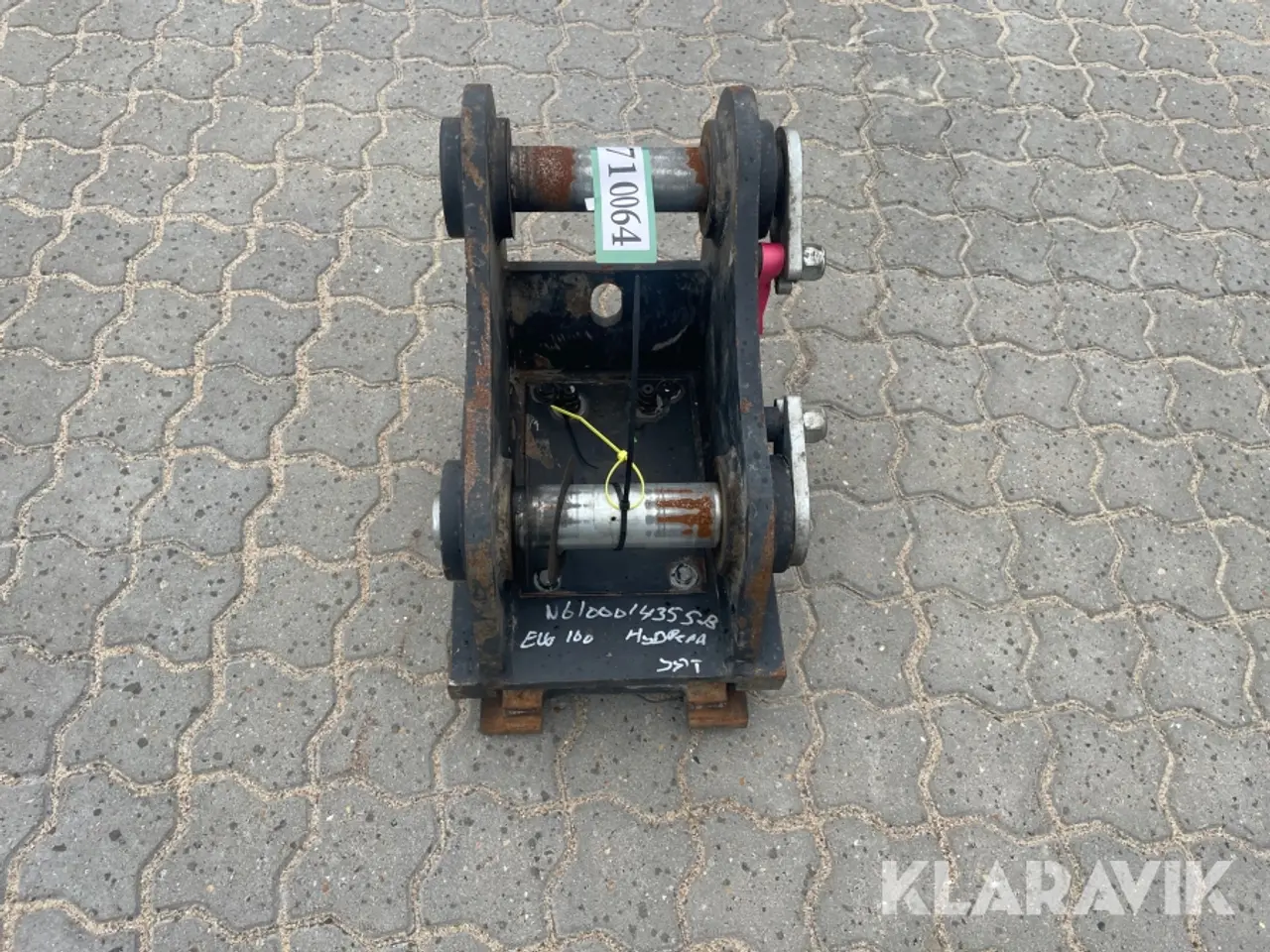 Billede 4 - Hydraulisk hurtigskifte JST Hydrema skifte