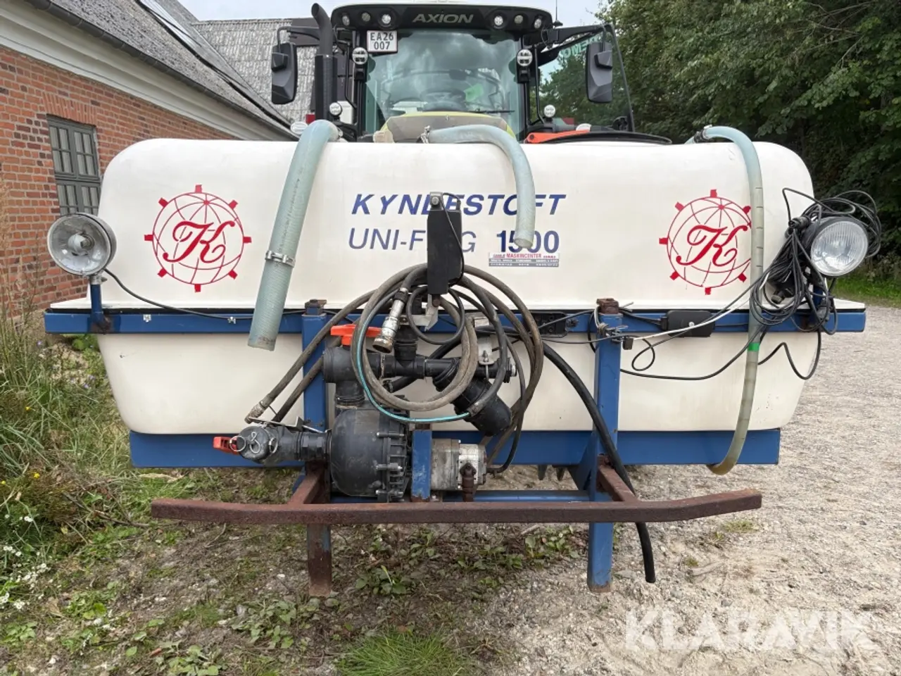 Billede 2 - Fronttank Kyndestoft UNI-FLYG 1500 - 1500 L