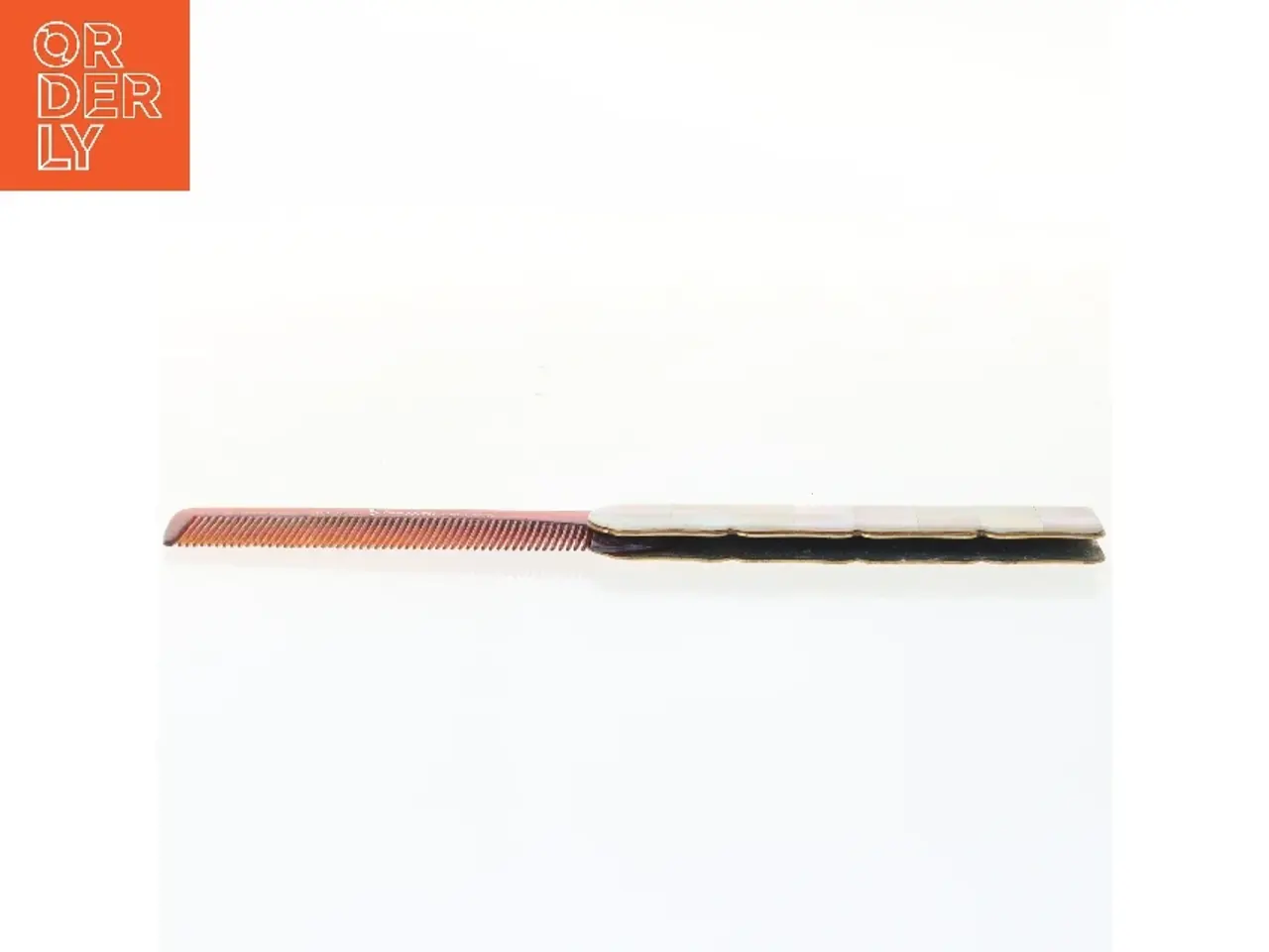 Billede 3 - Sammenfoldelig kam med perlemor (str. 19 cm)
