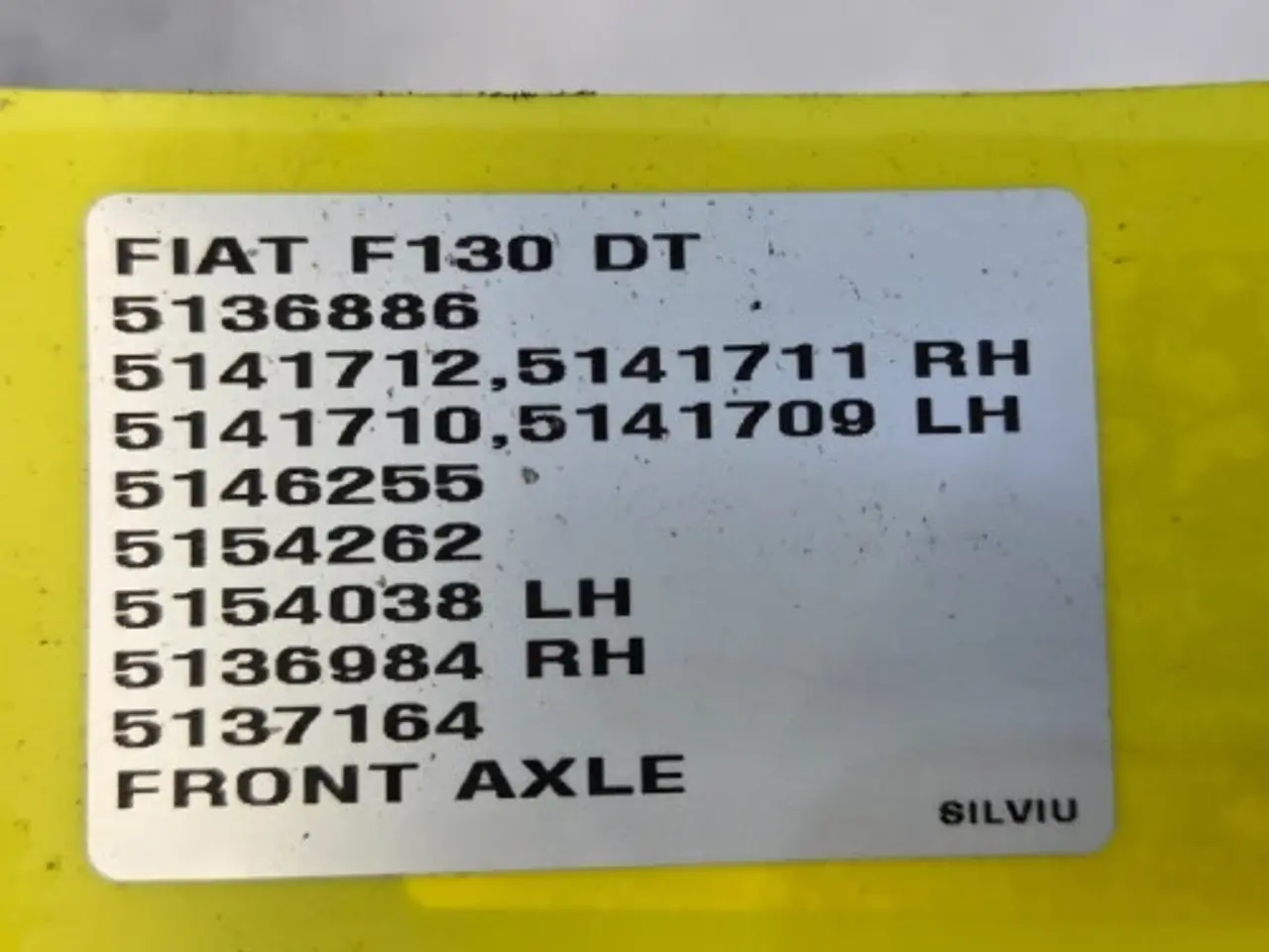 Billede 22 - Fiat F130DT Foraksel 5136886
