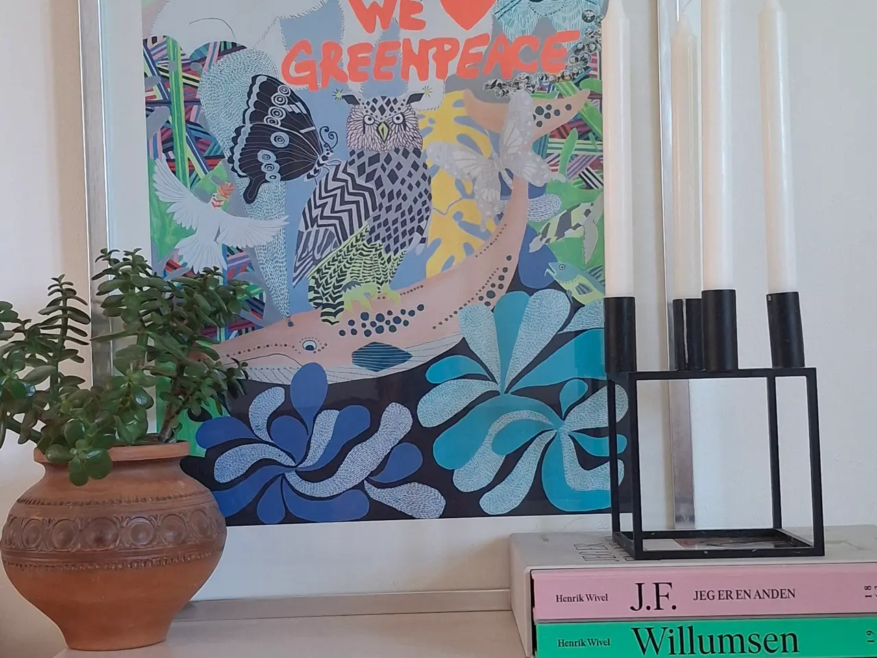 Billede 7 - 2 x kunstplakater af Lisa Grue