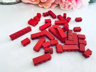 Lego blandet rødt
