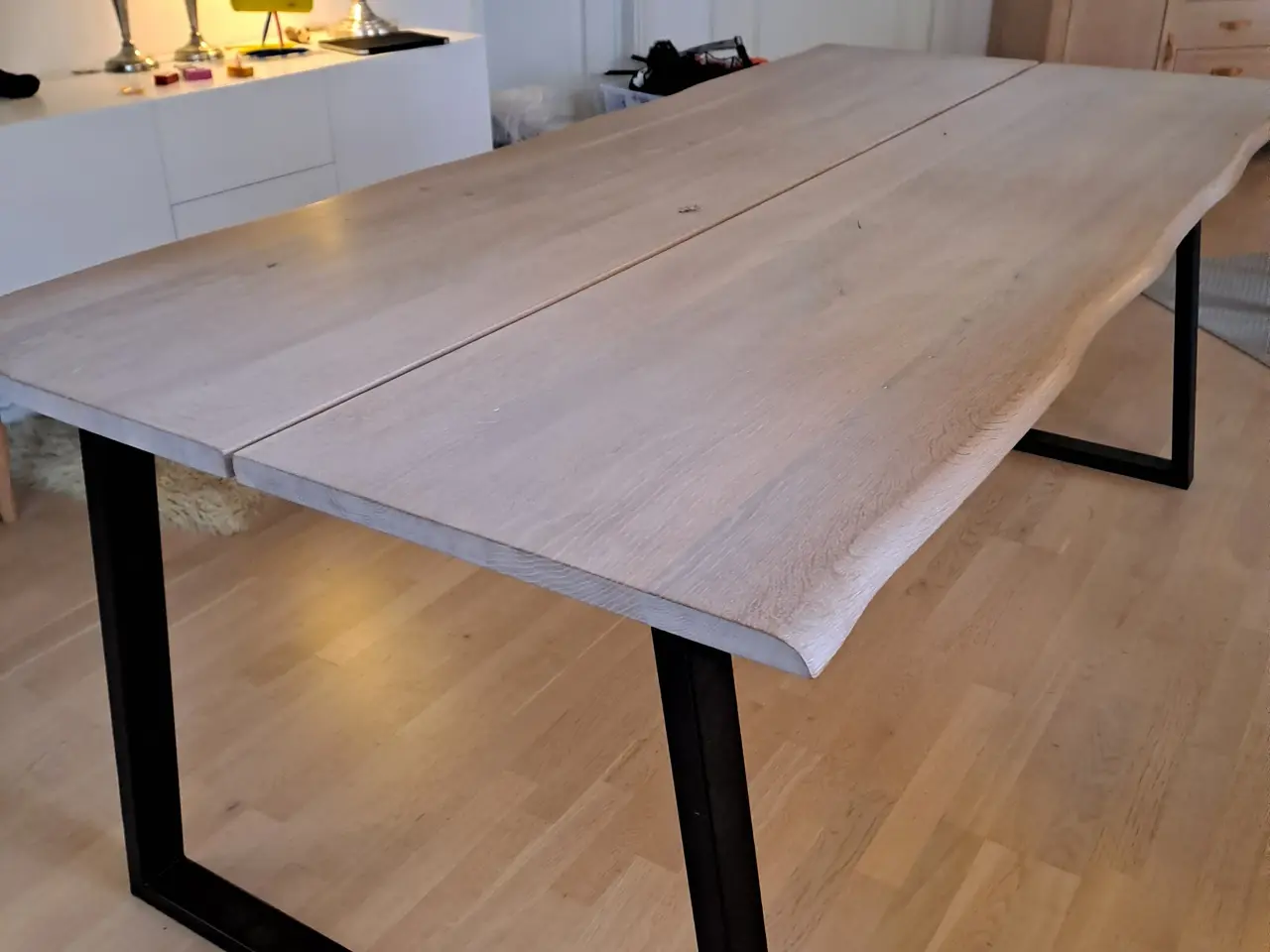 Billede 1 - Egetræsplankebord