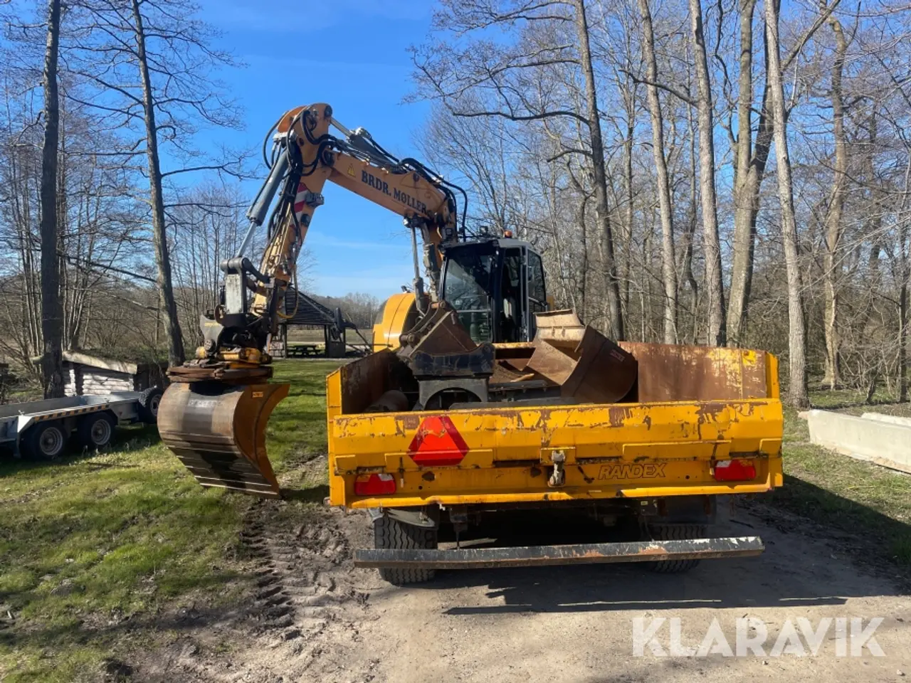 Billede 8 - Hjulgravemaskine Liebherr A914 Compact med tiltrotator, 3D trimble GPS og Vogn