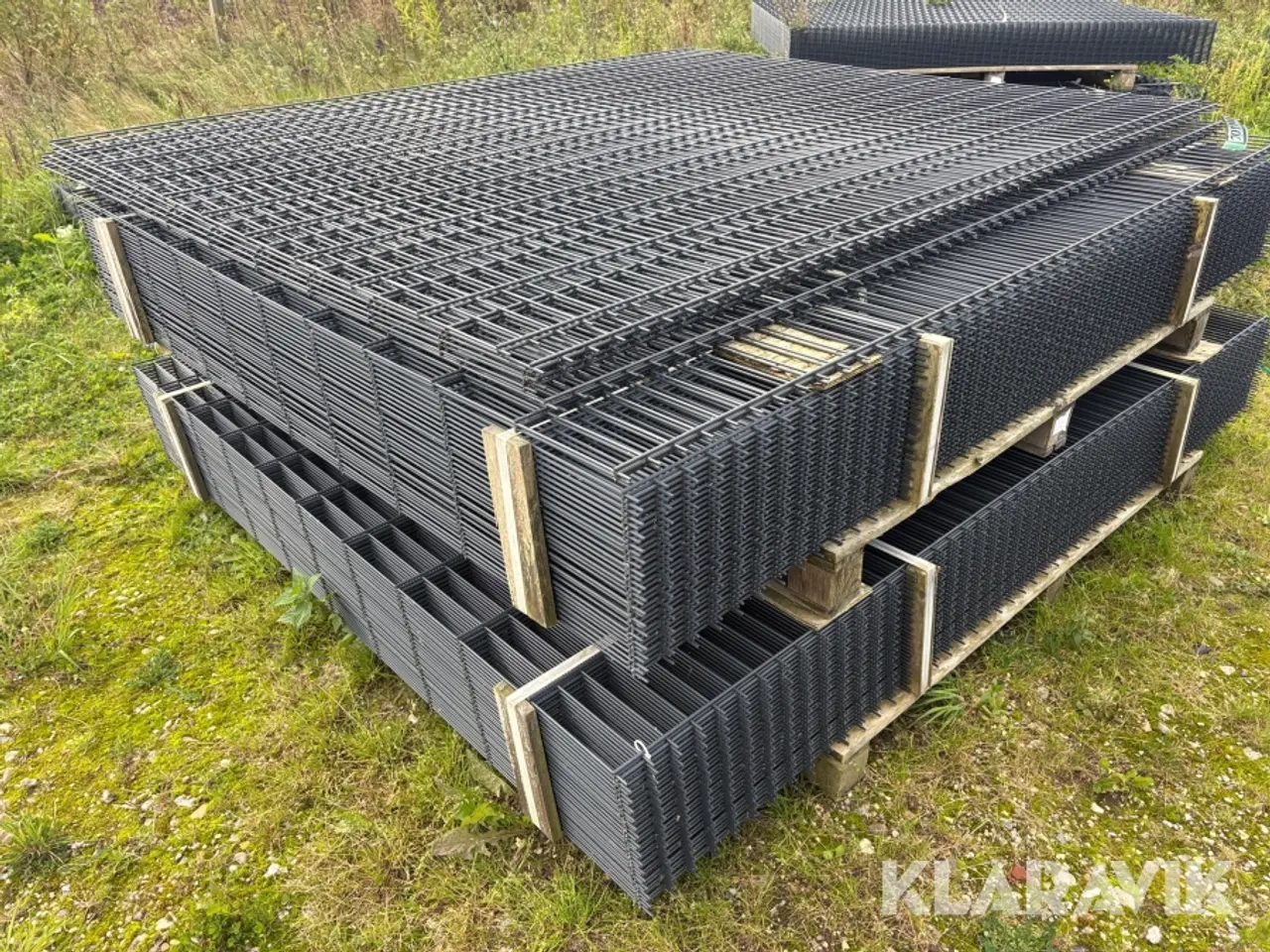 Billede 1 - Panelhegn - grå - 67 fag