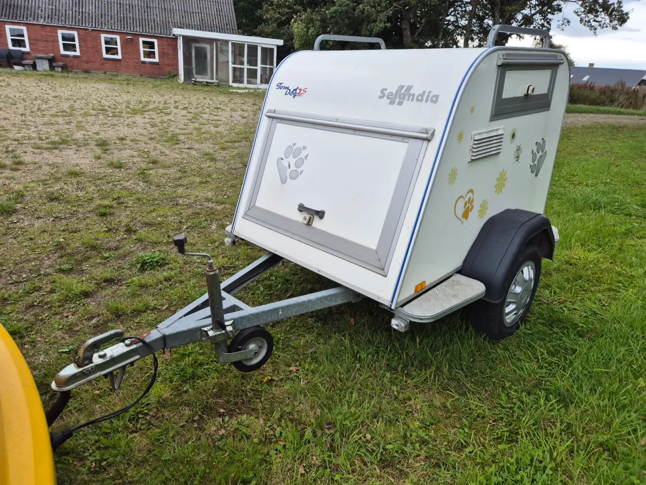 Billede 6 - Hundetrailer til to hunde, nysynet