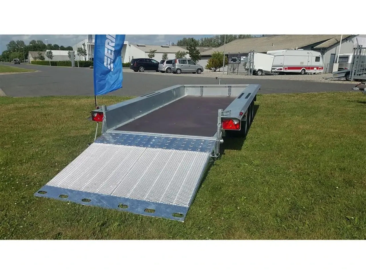 Billede 1 - 0 - Martz Builder 3 4018 3500 kg 3 akslet Maskintrailer Builder 3 4018 3 akslet 3500 kg