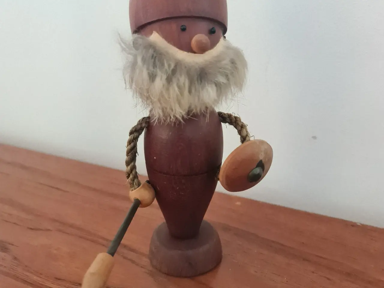 Billede 1 - Retro viking barsæt i teaktræ – flot stand