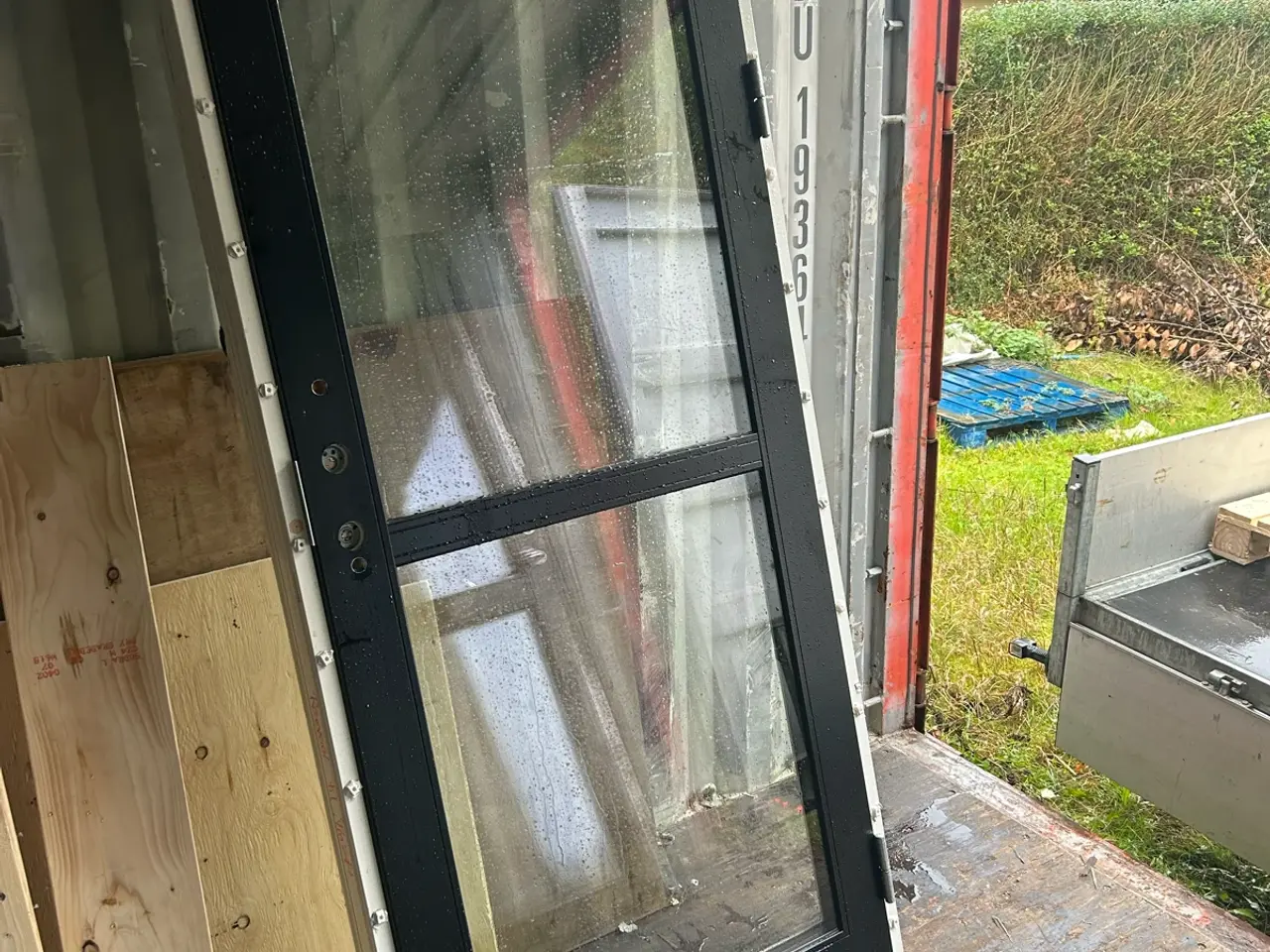 Billede 1 - Facade dør træ/Alu.