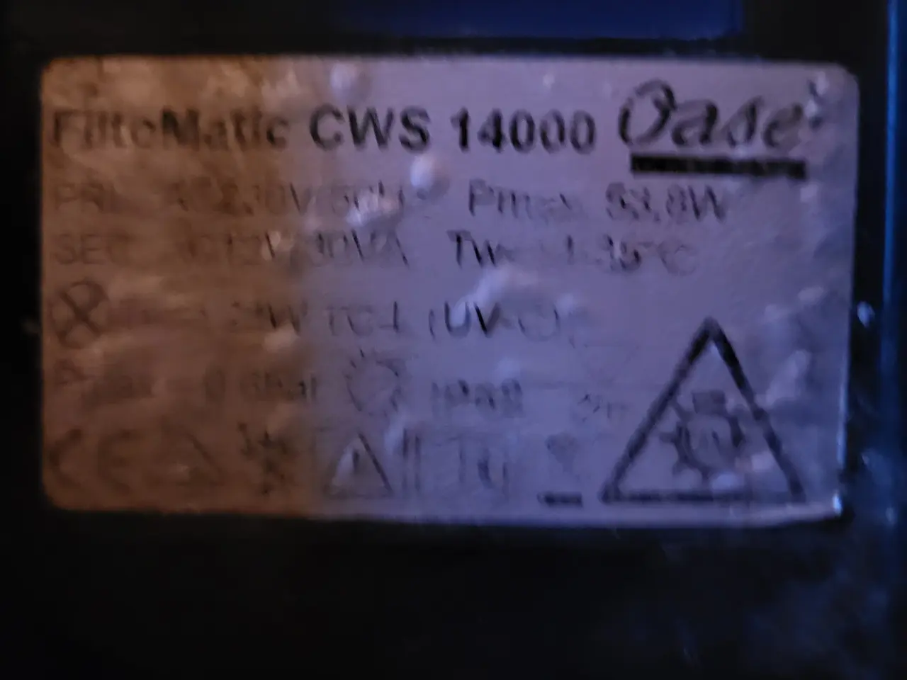 Billede 4 - Oase FiltoMatic CWS 14000