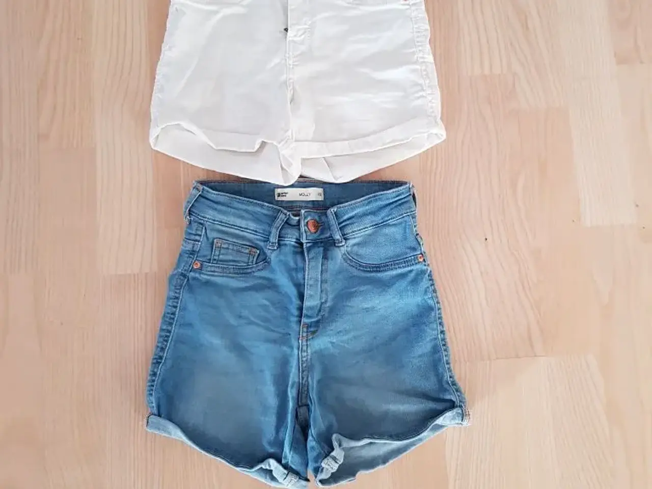 Billede 1 - Denim shorts str xs