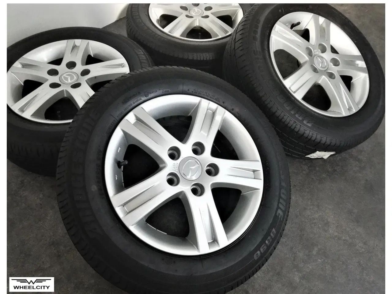 Billede 1 - 5x114,3 15" ET52,5, Mazda fælge