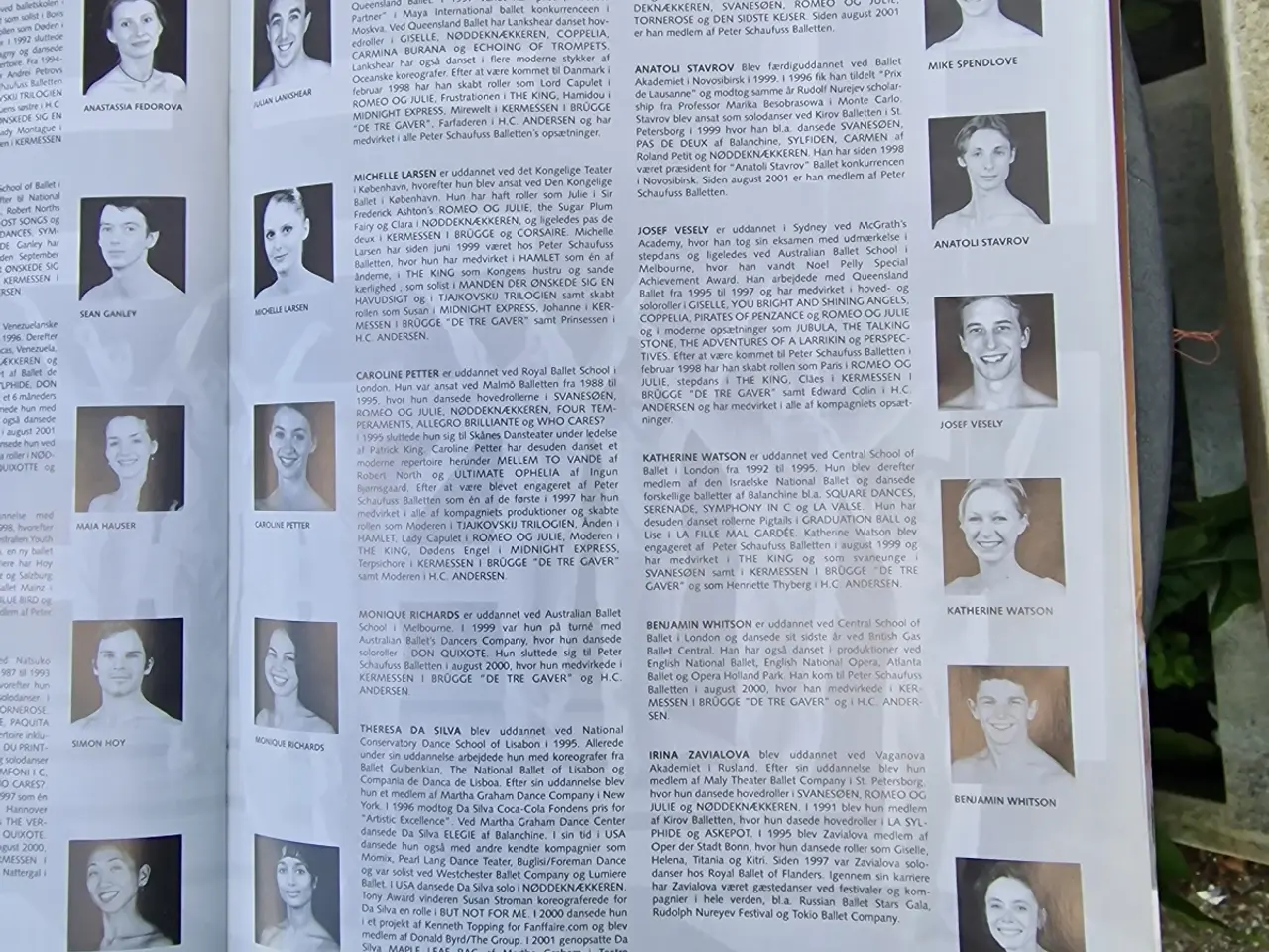 Billede 7 - Peter Schaufuss balletten program fra 2001