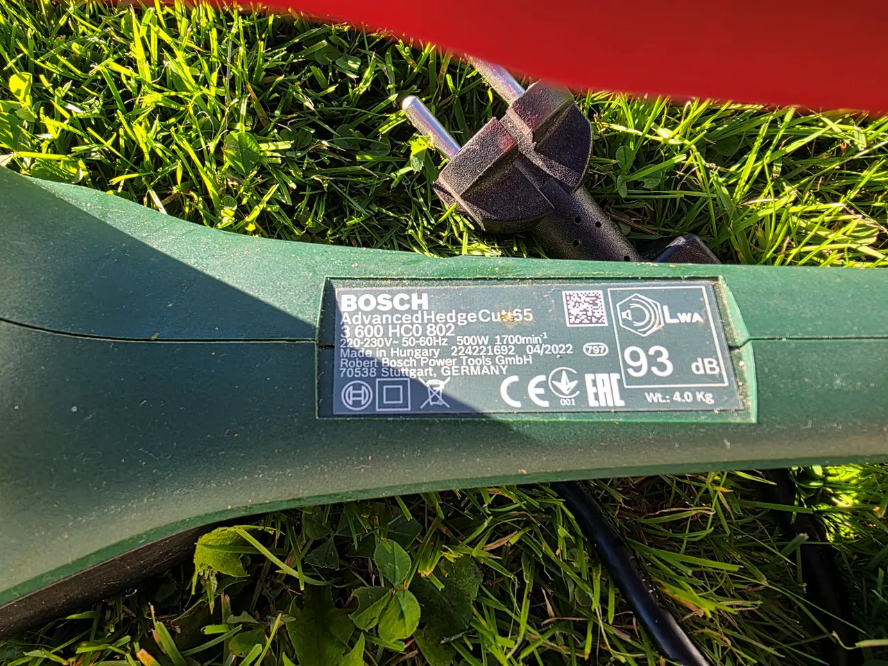 Billede 2 - Bosch el-hækkeklipper AdvancedHedgeCut 65