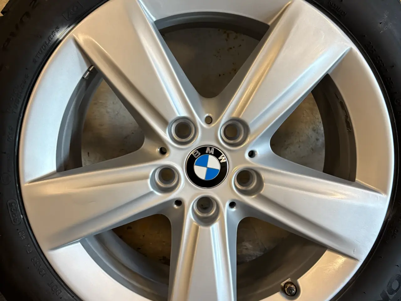 Billede 7 - BMW alufælge (vinterdæk)
