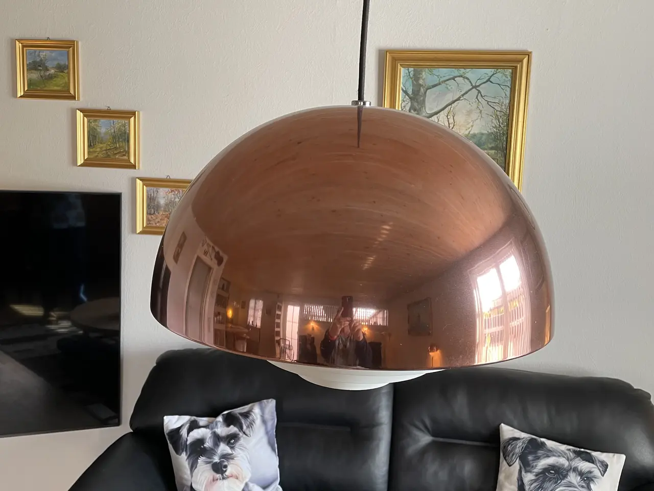 Billede 1 - Kobber lampe sæt