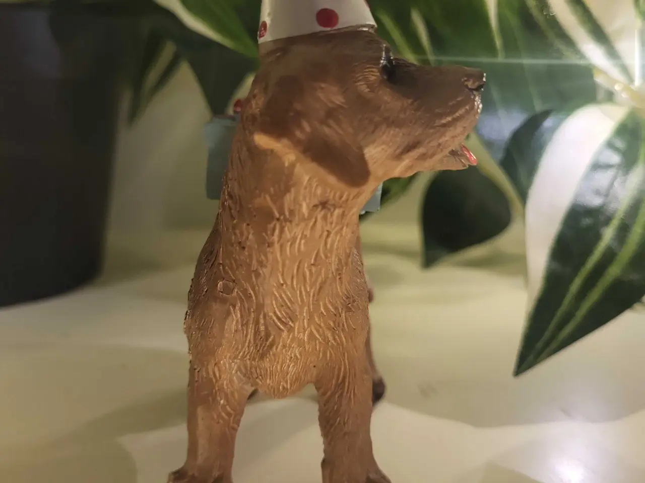 Billede 3 - Lille Fødselsdagshundefigur 