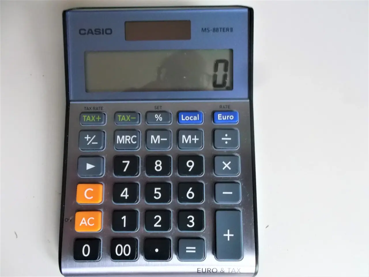 Billede 1 - Casio MS-88TERII - Skrivebords-regnemaskine