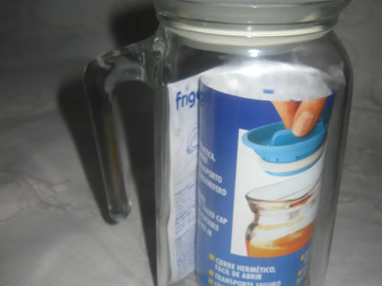 Billede 1 - Opbevarings-glas	