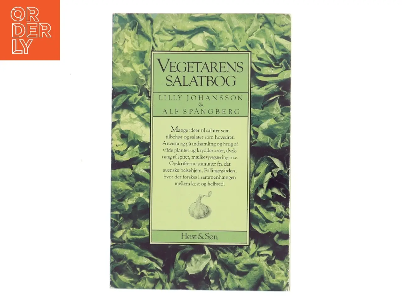 Billede 1 - Vegetarens salatbog (Bog)