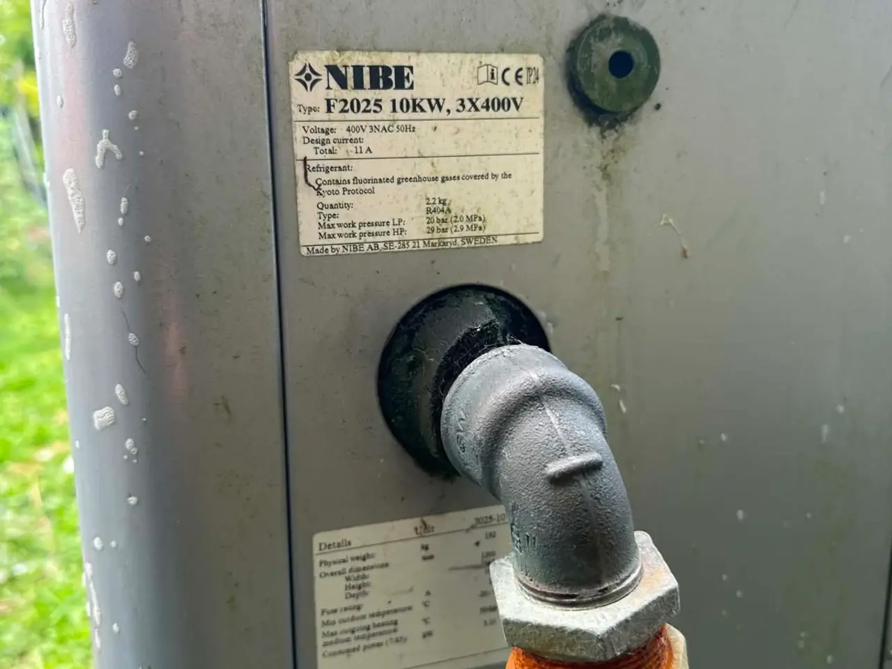 Billede 4 - Nibe luft til vandpumpe 10 kw