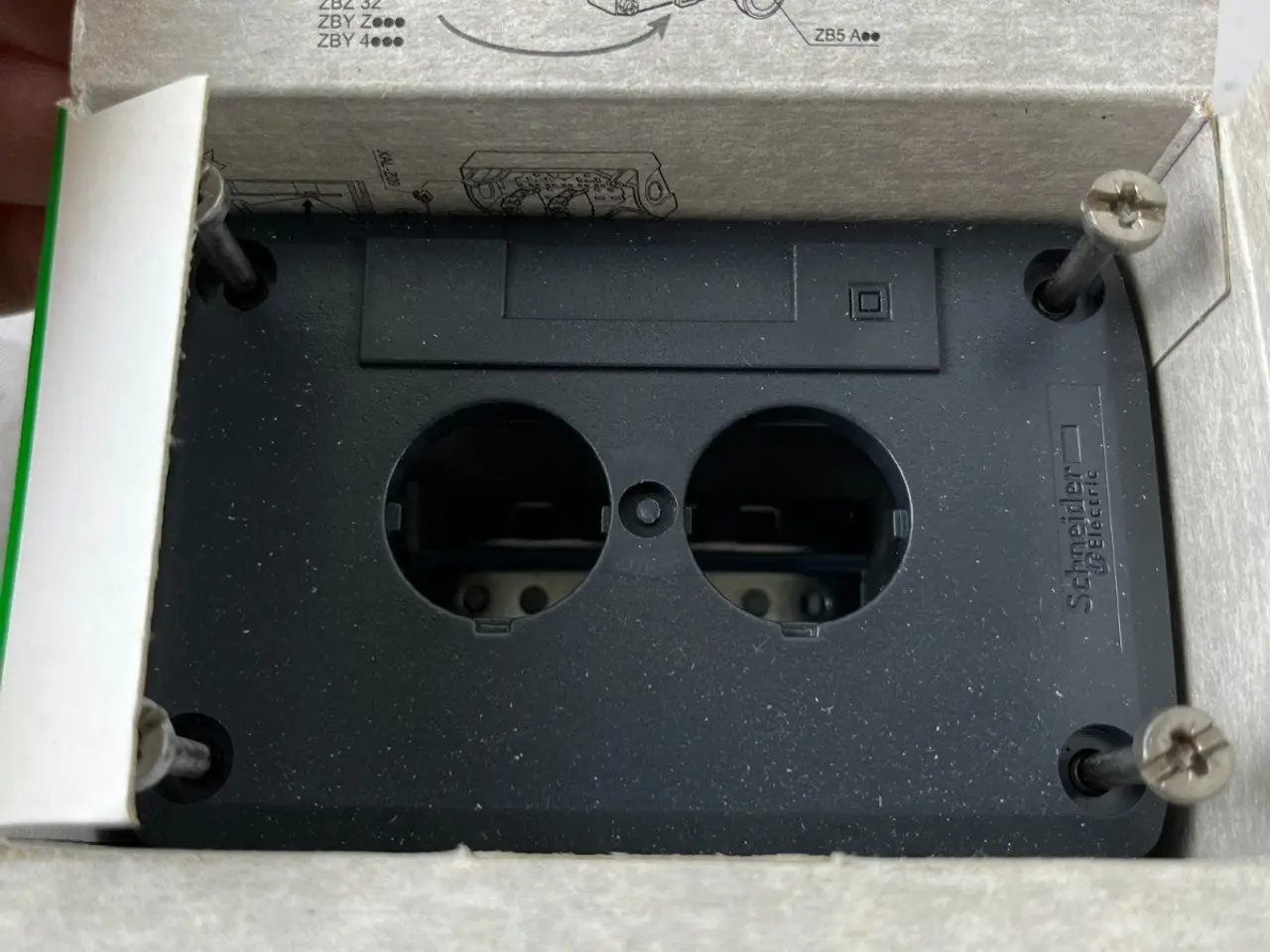Billede 4 - Schneider Electric XALD02 Harmony XAL 2-Hole Box