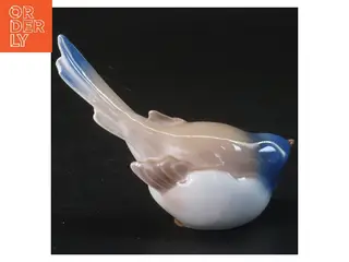 Porcelænsfugl fra B&G (str. 13 cm)