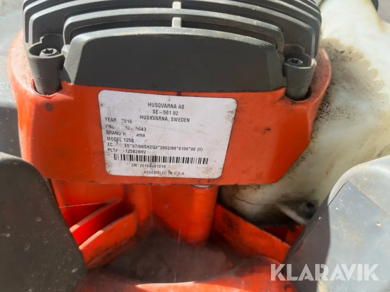 Billede 12 - Løvblæser Husqvarna 125B