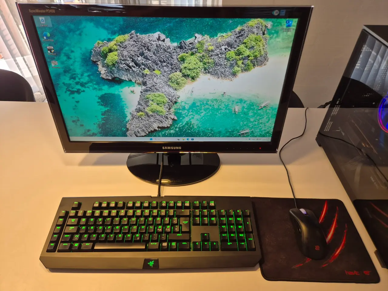 Billede 3 - Ryzen 5 ARC A750 Gaming PC med Skærm og Tilbehør