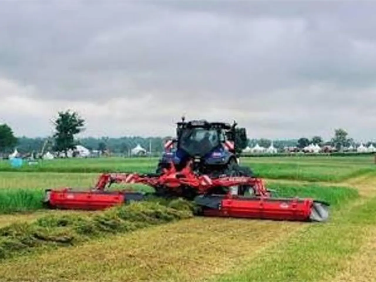 Billede 1 - Kuhn GMD 9530 RV Med snegle til at samle græsset