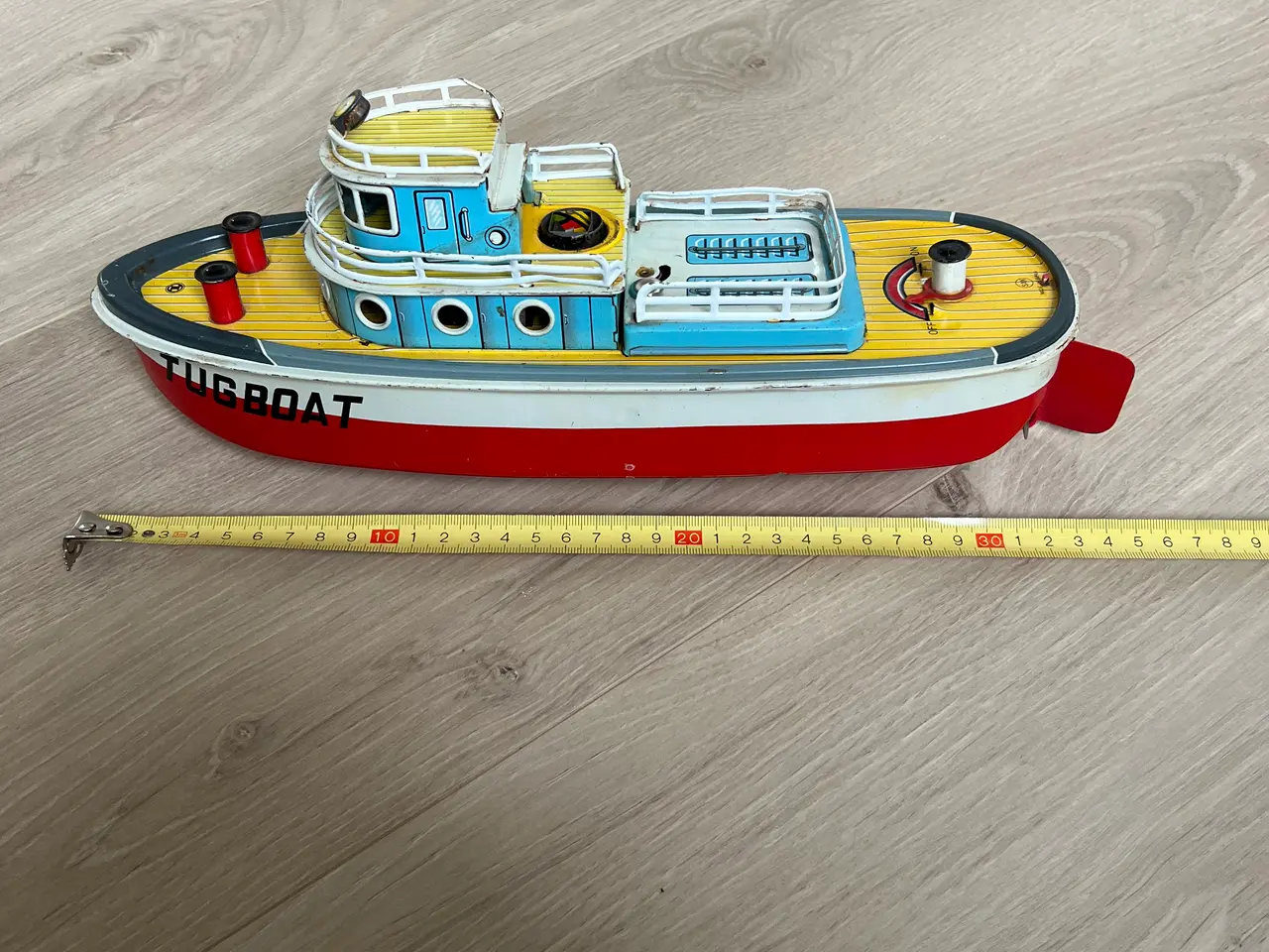 Billede 7 - Vintage Tugboat bliklegetøj