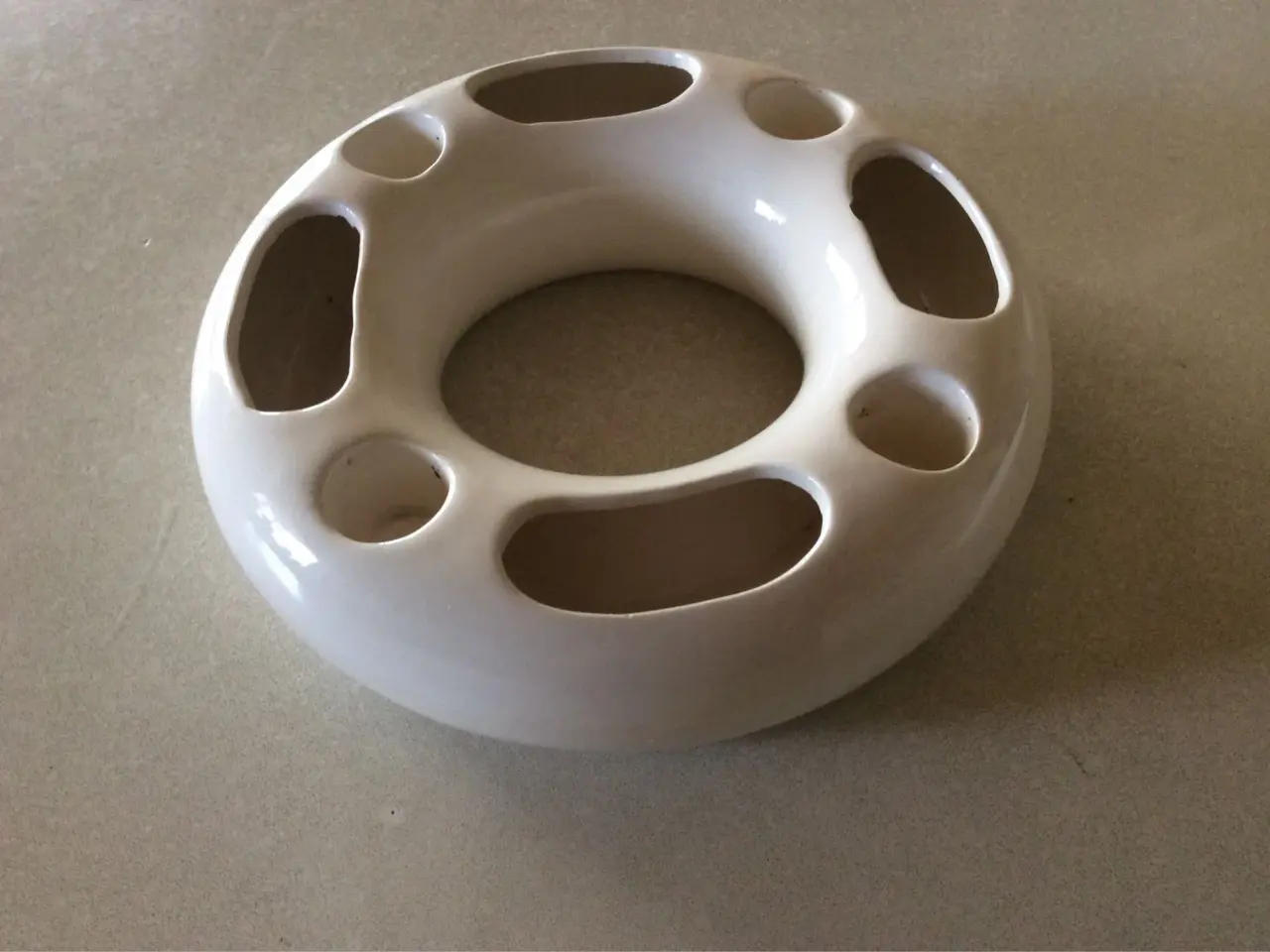 Billede 1 - Advenstage hvid glas