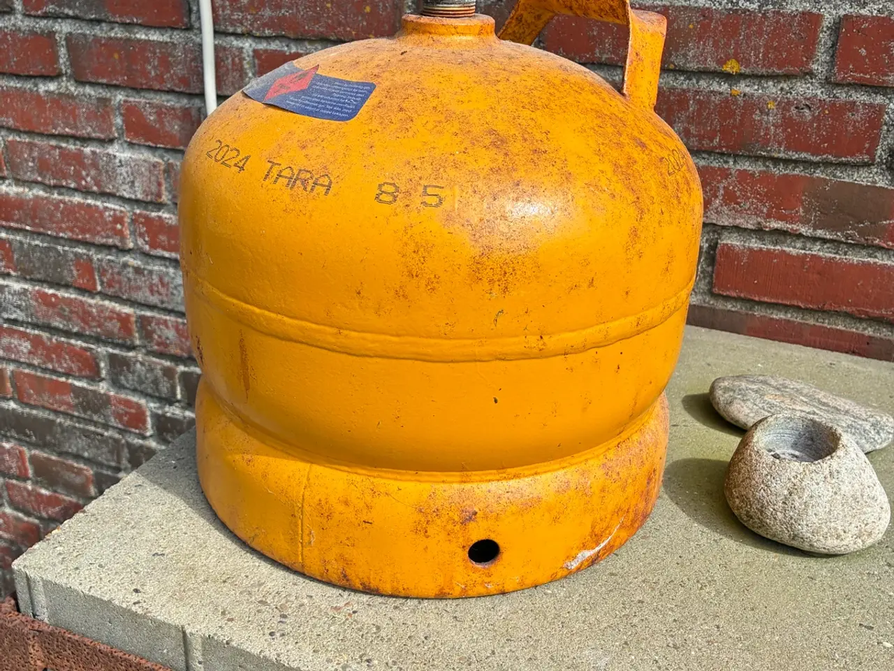 Billede 1 - Gasflaske 5kg, tom