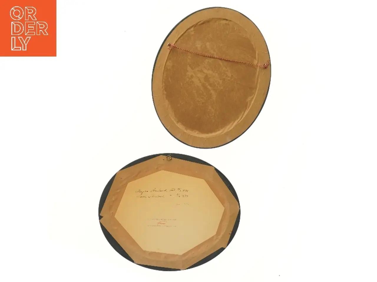 Billede 7 - Oval billederammer med fotografier (str. 37 cm)