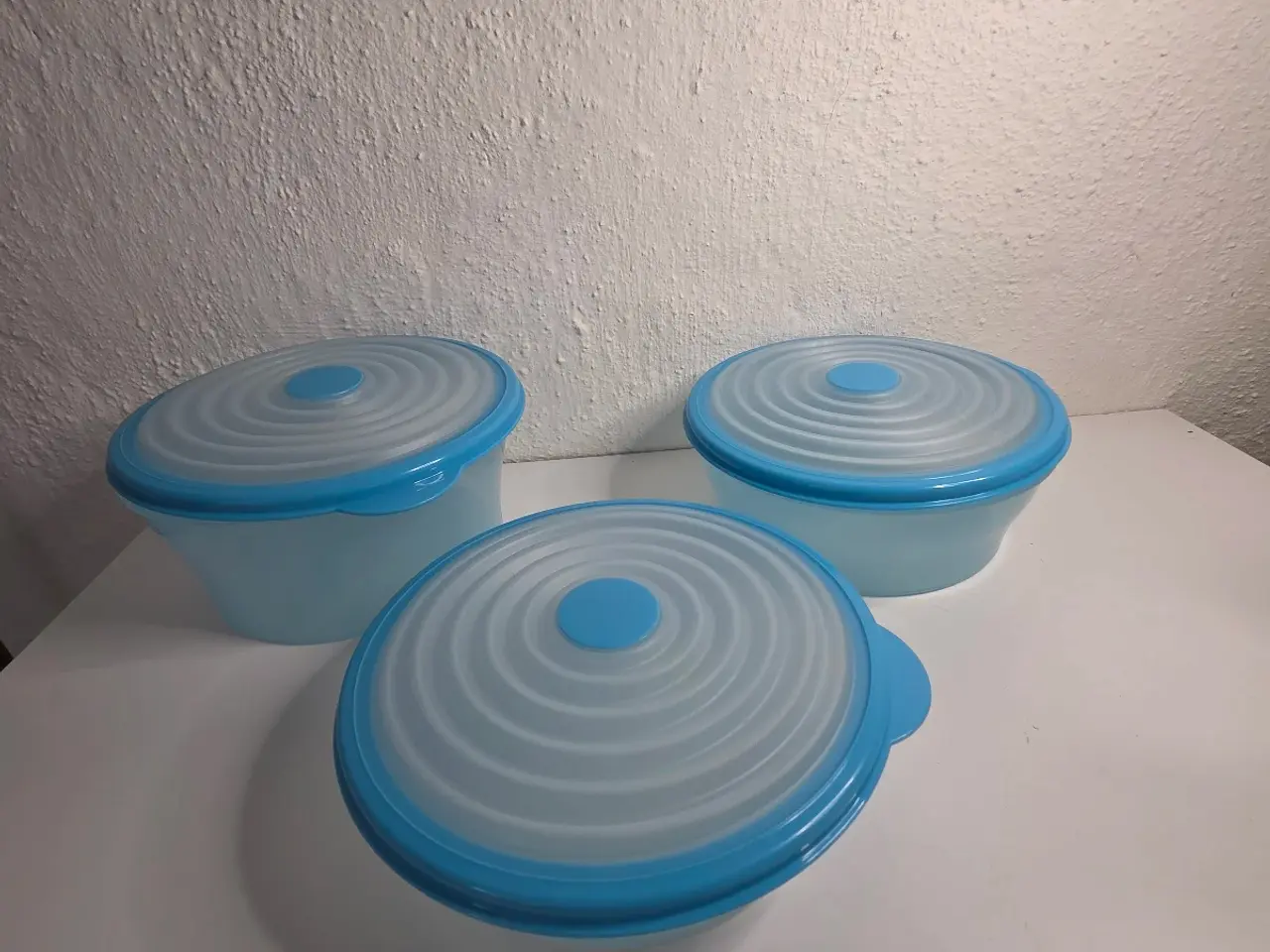 Billede 1 - Tupperware 3 stk runde bøtter