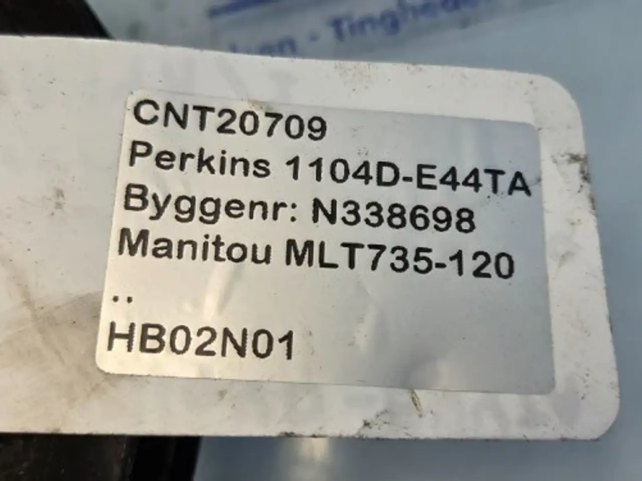 Billede 5 - Perkins 1104D-E44TA Motorremskive 3115A14A/1