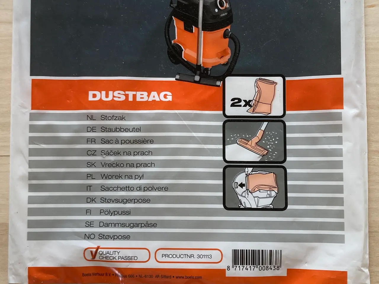 Billede 5 - B-Prof støvsugerposer dustbag produktnr. 301113