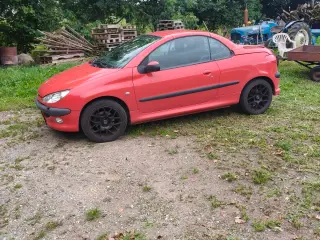 Peugeot 206cc, 1,6 cabriolet 