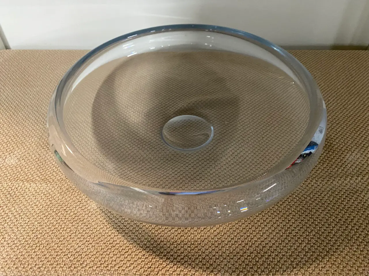 Billede 2 - Holmegaard glasfad i klar glas