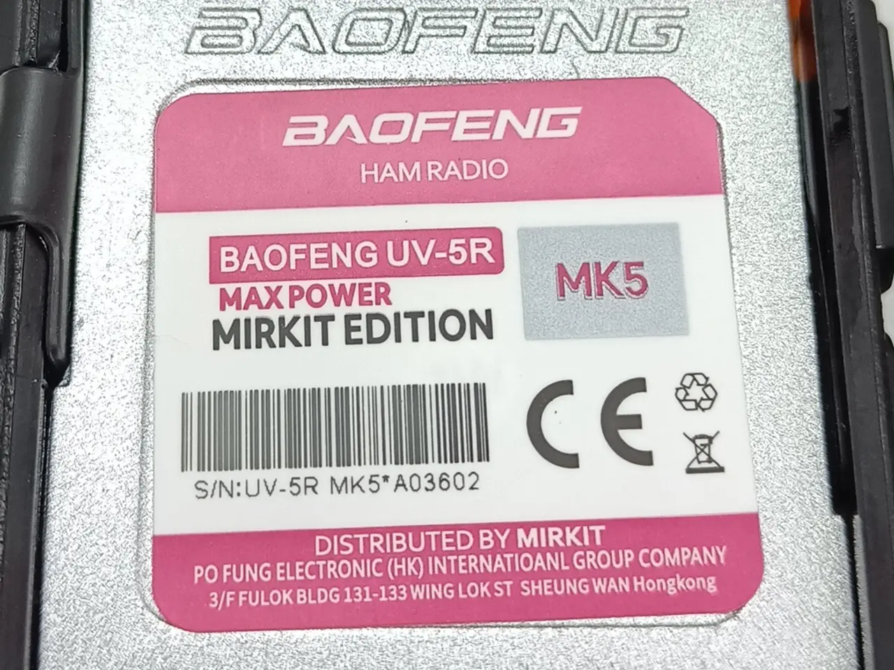 Billede 5 - NY! BaoFeng UV-5R MK5 8W MAX POWER MIRKIT EDITION