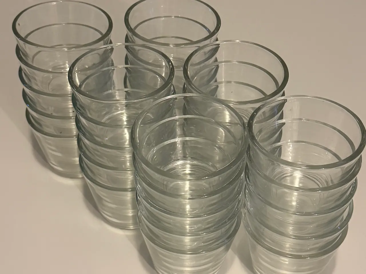 Billede 1 - Lysestager for fyrfadslys, glas, 30 stk.