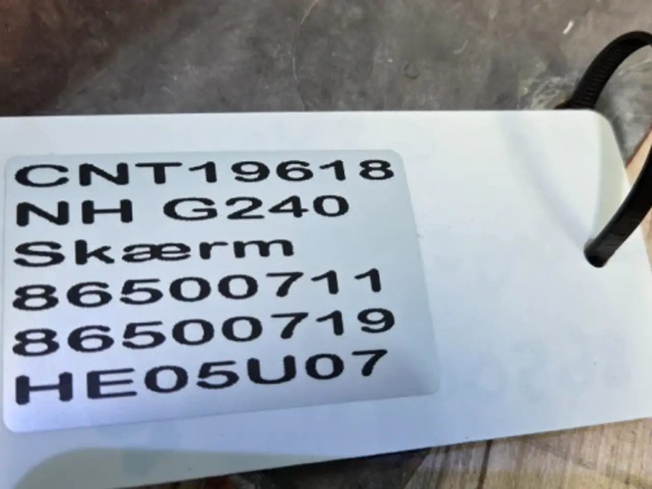 Billede 10 - New Holland G240 Skærm 86500711