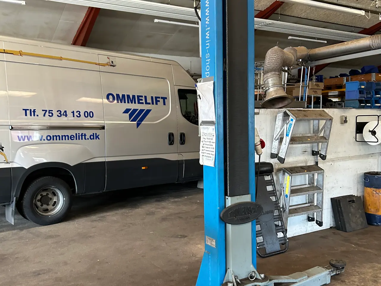 Billede 3 - 2-søjlet lift TWIN BUSCH 5000 kg.